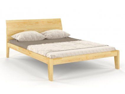 Posteľ z masívu borovice Agava (Farba Prírodná, Rozmer postele 90 x 200 cm)