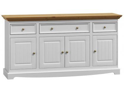 BELLUNO ELEGANTE KOMODA 4.4 BIALY DAB ZM
