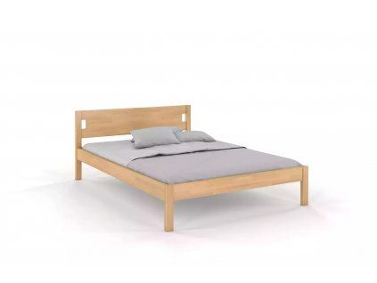 Posteľ z masívu Laxbaken buk (Farba Prírodná, Rozmer postele 90 x 200 cm)