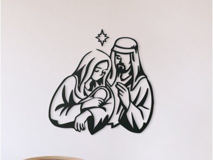 Nálepka na stenu Svätá rodina