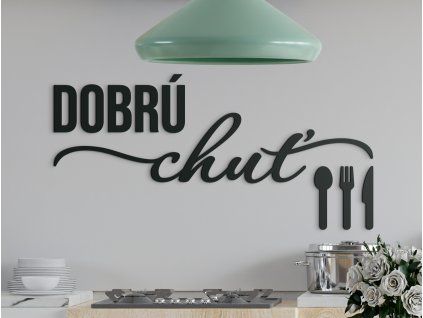 Nálepka na stenu Dobrú chuť