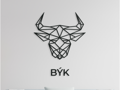 Nálepka na stenu znamenie Býk