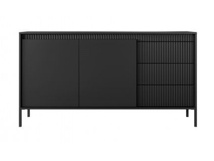 SENSO čierna komoda B 153 (2)