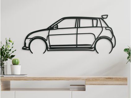 Obraz Suzuki Swift 08 (Farba obrazu Sivá, Rozmer obrazu 25 x 60 cm)