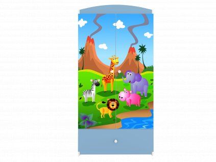 skrina safari modra 2