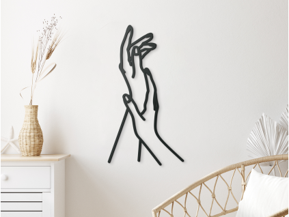 Minimalistický obraz Dotyk