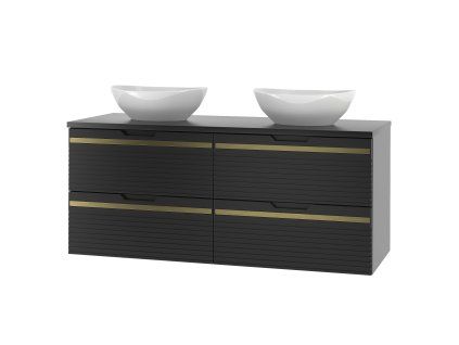 VESPER 02 SKRINKA POD UMYVADLO CIERNA (50)