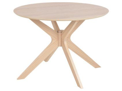 60901 okruhly jedalensky stol duncan dub bieleny