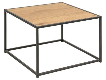 Konferenčný stolík Seaford 60 - dub divoký / čierna