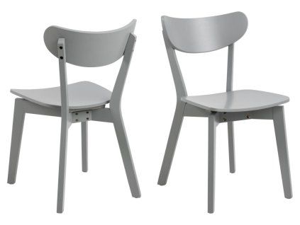 2x Jedálenská stolička Roxby - sivá