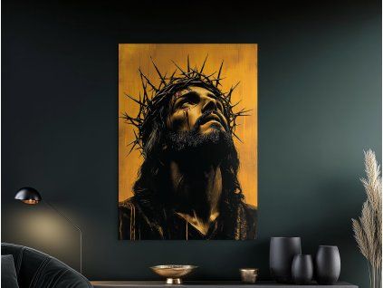 Obraz Tvár Vykupiteľa (Farba rámu Bez rámu, Povrchová úprava Matná, Veľkosť obrazu A4)