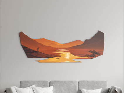 UV-100101 (Povrchová úprava Matná, Rozmer obrazu 22 x 60 cm)