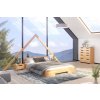 Posteľ z masívu Spectrum buk - prírodná (Farba Prírodná, Rozmer postele 90 x 200 cm)
