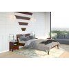 Posteľ z masívu borovice Wolomin (Farba Prírodná, Rozmer postele 180 x 200 cm)