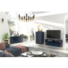 polka navy TV stolik 6