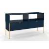 polka navy TV stolik 1