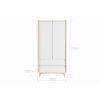 So sixty wardrobe dimensions