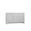 Calmo 3drawer1door chest grey 1