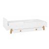 bed 200x90+guard rail+drawer