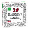 Drevené magnetky Keith Haring