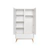 24621 2 swing 2door wardrobe white 3