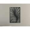 Moderný obraz List (Farba obrazu Sivá, Rozmer obrazu 31,5 x 21 cm)