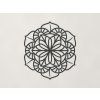 Geometrická mandala na stenu (Farba obrazu Antracit)