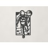 Obraz na stenu Astronaut (Farba obrazu Antracit)