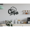Drevená dekorácia Chef