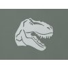 Detská nálepka Tyrannosaurus rex (Farba obrazu Sivá)