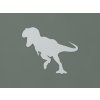 Nálepka do detskej izby Tirannosaurus rex (Farba obrazu Sivá)