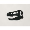 Detská nálepka na stenu Hlava dinosaura (Farba obrazu Čierna)