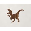 Detská nálepka Zúrivý dinosaurus (Farba obrazu Orech)
