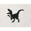 Detská nálepka Zúrivý dinosaurus (Farba obrazu Čierna)