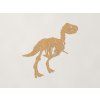 Detská nálepka na stenu Kostra dinosaura (Farba obrazu Dub Jasný)