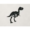 Detská nálepka na stenu Kostra dinosaura (Farba obrazu Čierna)