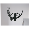 Detská nálepka na stenu Driemajúca panda