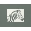 Drevený obraz na stenu Zebra (Farba obrazu Biela)