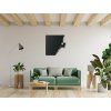 Drevená nálepka Horolezec (Farba obrazu Sivá, Rozmer obrazu 23 x 21,5 cm)