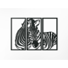 3-dielny obraz na stenu Zebra
