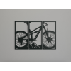 3-dielny obraz Bicykel (Farba obrazu Sivá, Rozmer obrazu 31,5 x 46,5 cm)