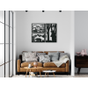3-dielny obraz Medvedí triptych (Farba obrazu Sivá, Rozmer obrazu 89 x 177,5 cm)