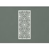 Drevený panel Geometrické kvety (Farba obrazu Biela)