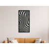 Minimalistický obraz Vzor zebry (Farba obrazu Sivá, Rozmer obrazu 28,5 x 22,5 cm)