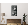 Moderný obraz Pásikavé duny (Farba obrazu Sivá, Rozmer obrazu 31,5 x 15,5 cm)