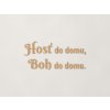 Drevený citát Hosť do domu, Boh do domu (Farba obrazu Dub Jasný)
