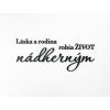 Drevený citát na stenu o láske a rodine