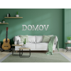 Drevený nápis na stenu Domov