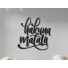 Nápis na stenu Hakuna matata