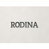 Drevený nápis Rodina (Farba obrazu Antracit)